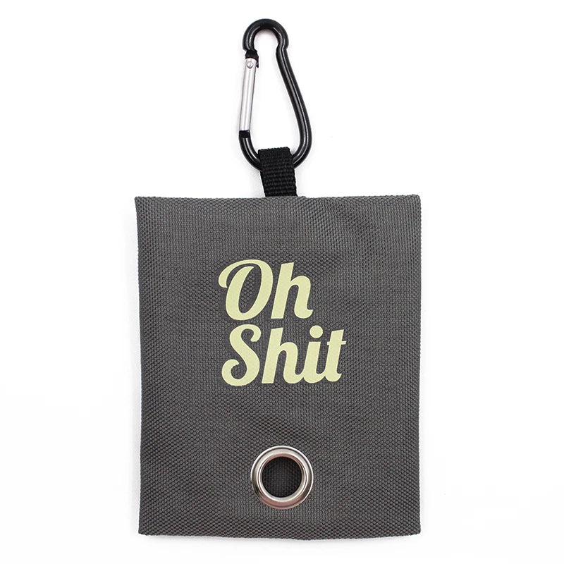 Pet Pets Supplies Canvas Garbage Bags Poop Bag Dispenser Portable Dog Poop Waste Bag Holder Outdoor Puppy Cat Pick Up Organizer