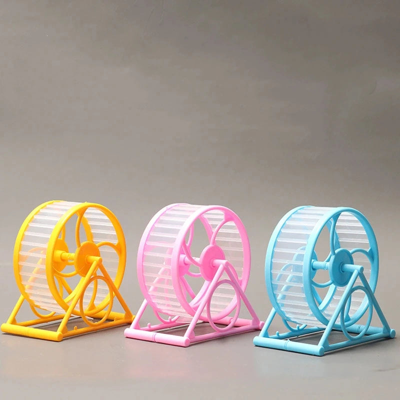 Hamster Running Wheel Hamster Ultra Quiet Anti Jamming Small Animal Sports Running Wheels Hamster Cage Accessories Toys Hamster