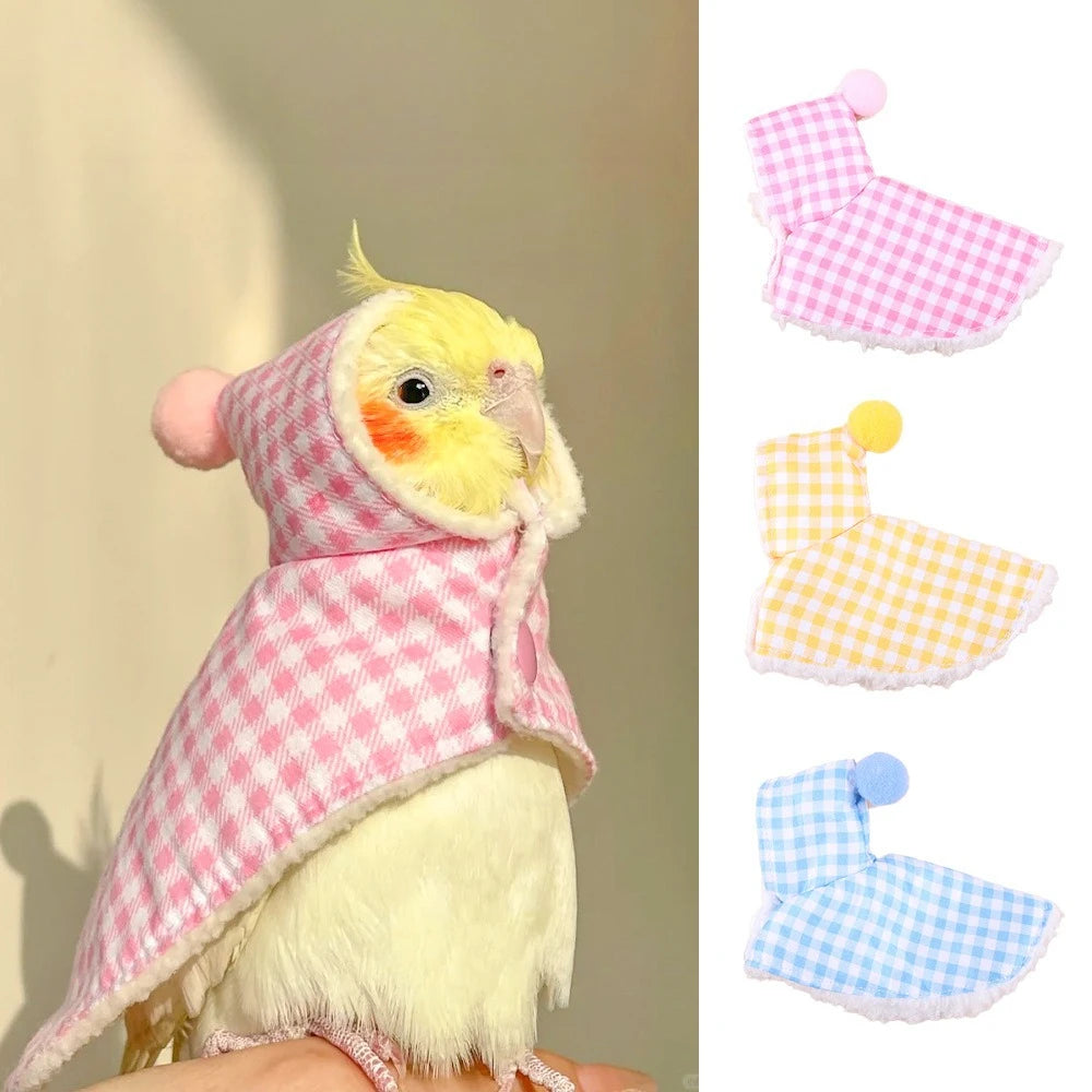 Parrot cape parrot cape bird clothes windproof phoenix warm comfortable bird clothes parrot clothes