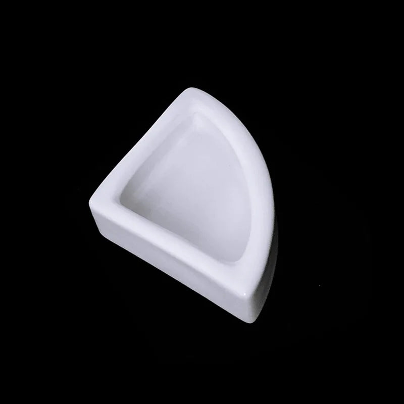Reptile Water Food Bowl Worm Dish Ceramic Pet Bowls Anti-Escape Mini Reptile Mealworms Bowl for Lizard Bearded Dragon
