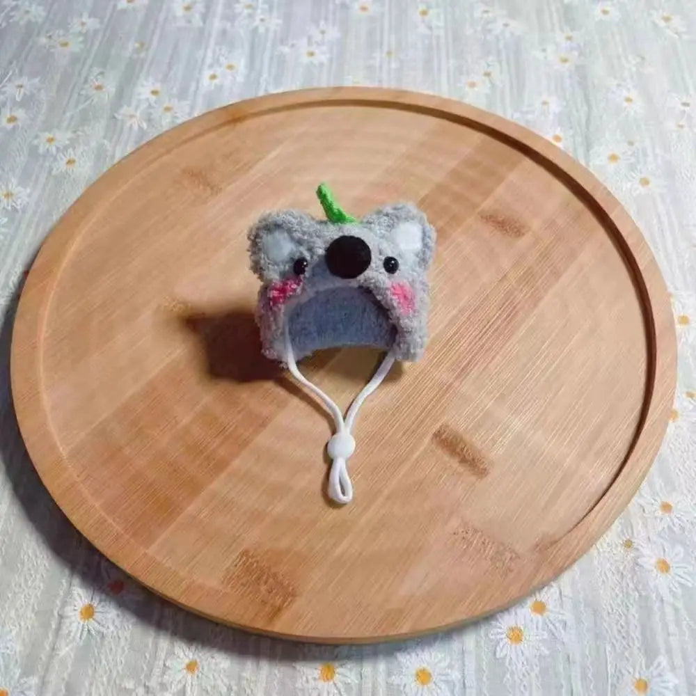 Fashion Pet Woolen Hat Mini Pet Supplies Doll Accessories Knitted Scarf Photo Props DIY Animal Doll Hat