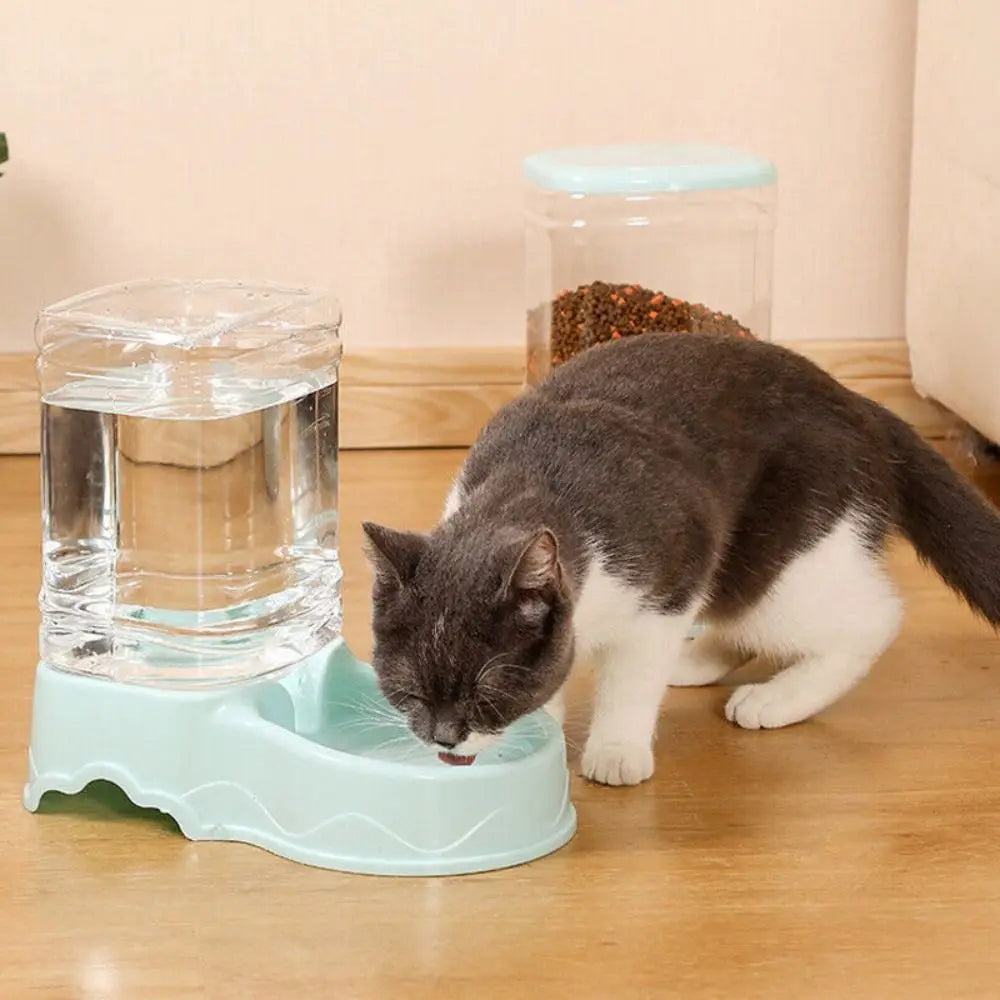 New Pet Supplies Cat Feeding Dog Food Dispenser Pet Feeder Corner Dog Bowl Drinking Bowl