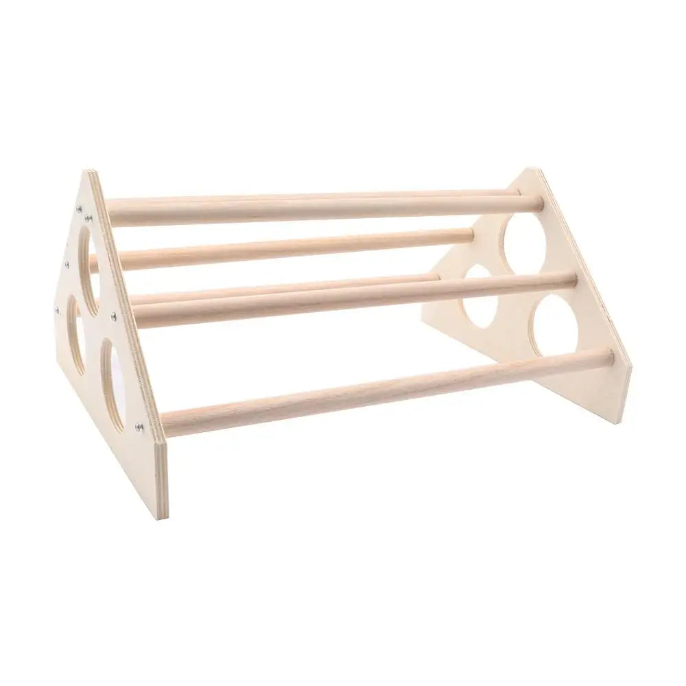 Poultry Ducks Wooden Ladder  Trainning Roosting Bird Stand Parrot Swing Chicken Perch Chick Roost Bar