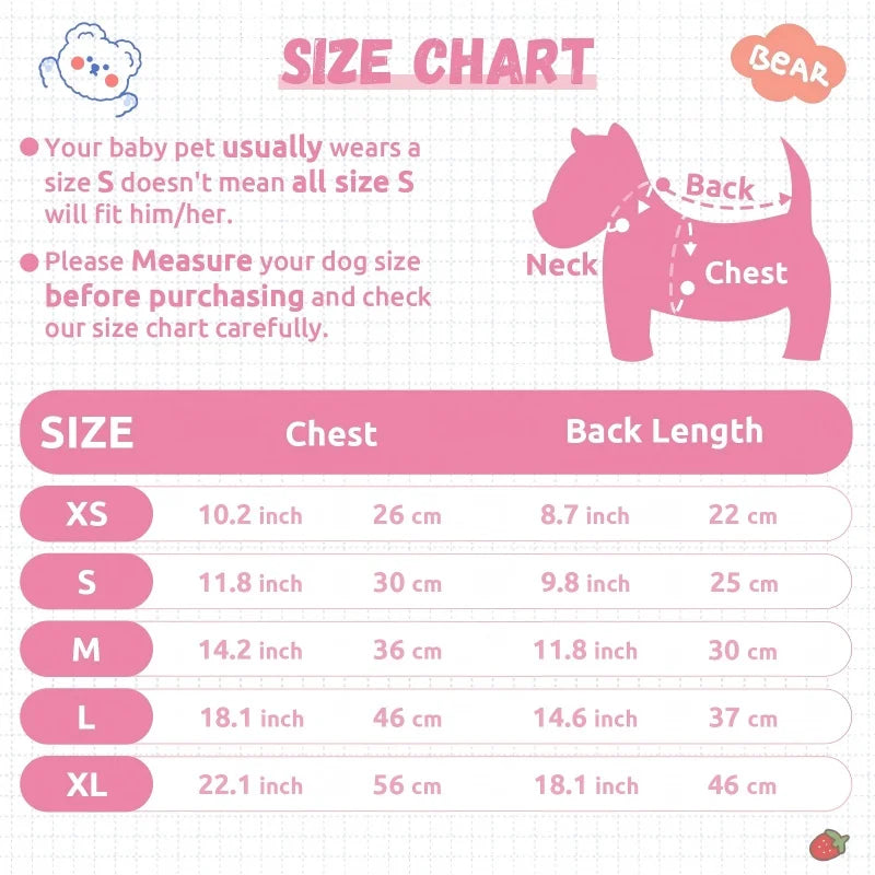 Winter Dog Sweater for Small Dogs Pet Striped Dog Cardigan Bear Print Puppy Knitted Sweater Fashion Cat Coat Poodle Dog Clothes