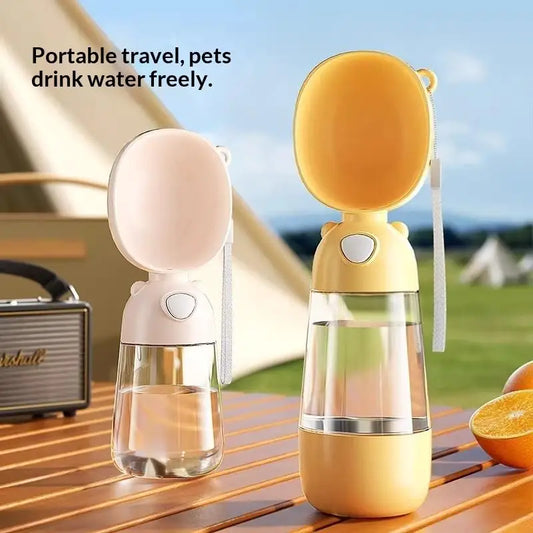 Portable Pet Water Bottle Feeder Dog Outing Water Cup for Outdoor Walking Multi Functional Pet Companion Cup Dispenser Supplies