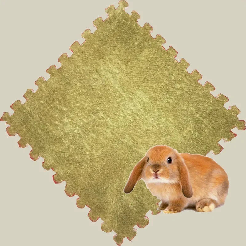4/10Pcs Rabbit Guinea Pig Cage Liner Small Pet Items Waterproof Anti Slip Bedding Mat Highly Absorbent Pee Pad For Pet SleepMat