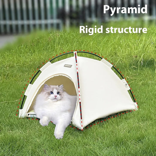 All-Season Semi-Enclosed Pet Tent.