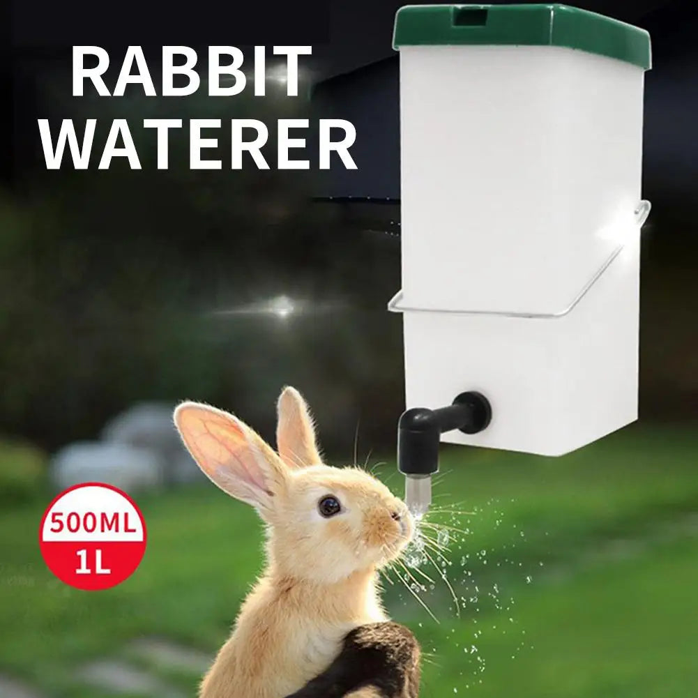 Pet Drinker Water Bottle Dispenser Feeder Hanging Pet Dog Guinea Pig Squirrel Rabbit Drinking Head Pipe Fountain Pets Supplies