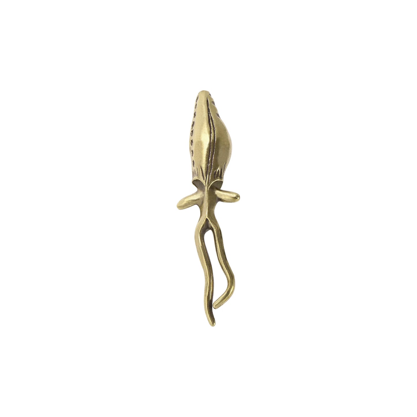 Brass Retro Octopus Cuttlefish Creative Marine Organism Office Desktop Ornament Accessories Small Tea Pet  Souvenir Gifts