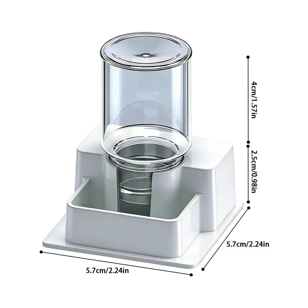 Reptile Water Fountain Automatic Detachable Reptile Bowl Chameleon Water Dripper Tortoise Feeder for Lizard Chameleon Snake Frog