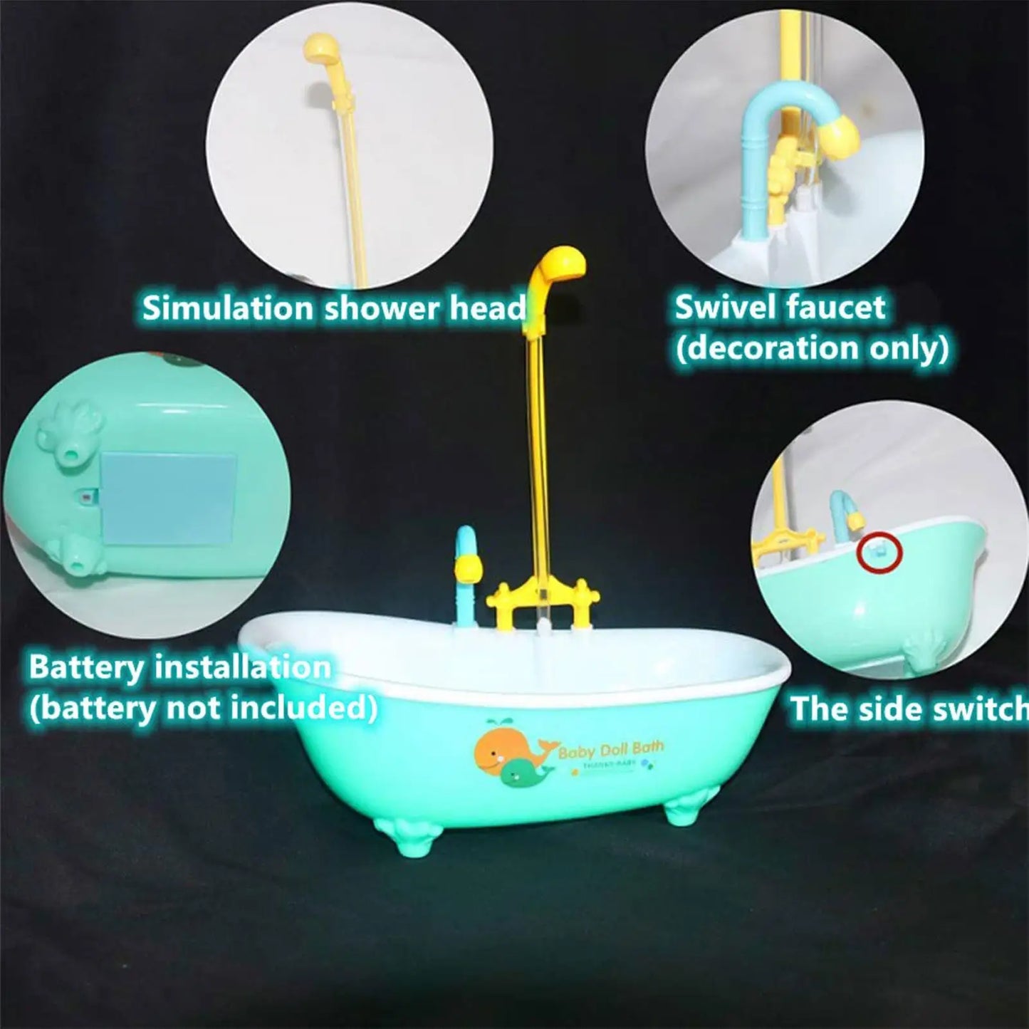 Bird Bathtub Parrot Bath Fountain Bird Parrot Bird Shower Bathing Tub Pet Pool Birdbath Bowl Pet Bird Bath Basin Parrot Basin