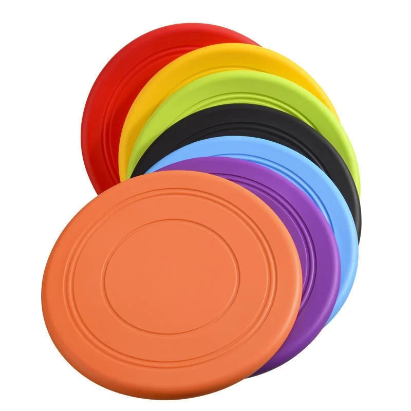 Interactive Silicone Flying Saucer Toy for Dogs And Cats Chew Resistant Flying Disc Pet Game Perfect for Puppy Training Fun