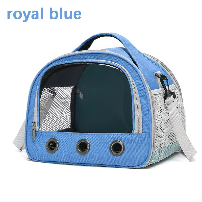 Portable Cat Carrier Bag Pet Cat Dog Bird Rabbit  Travel Bags Breathable Mesh Outdoor Tent Carrier Outgoing Pets Handbag