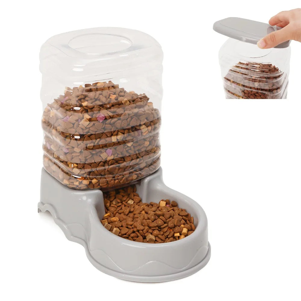 New Pet Supplies Cat Feeding Dog Food Dispenser Pet Feeder Corner Dog Bowl Drinking Bowl