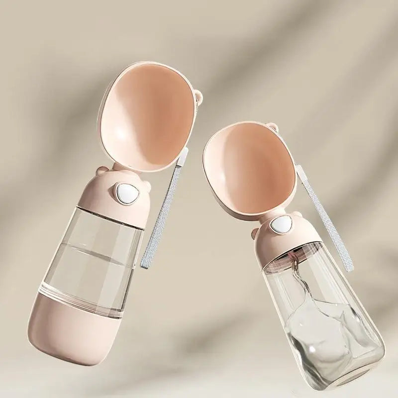 Portable Pet Water Bottle Feeder Dog Outing Water Cup for Outdoor Walking Multi Functional Pet Companion Cup Dispenser Supplies