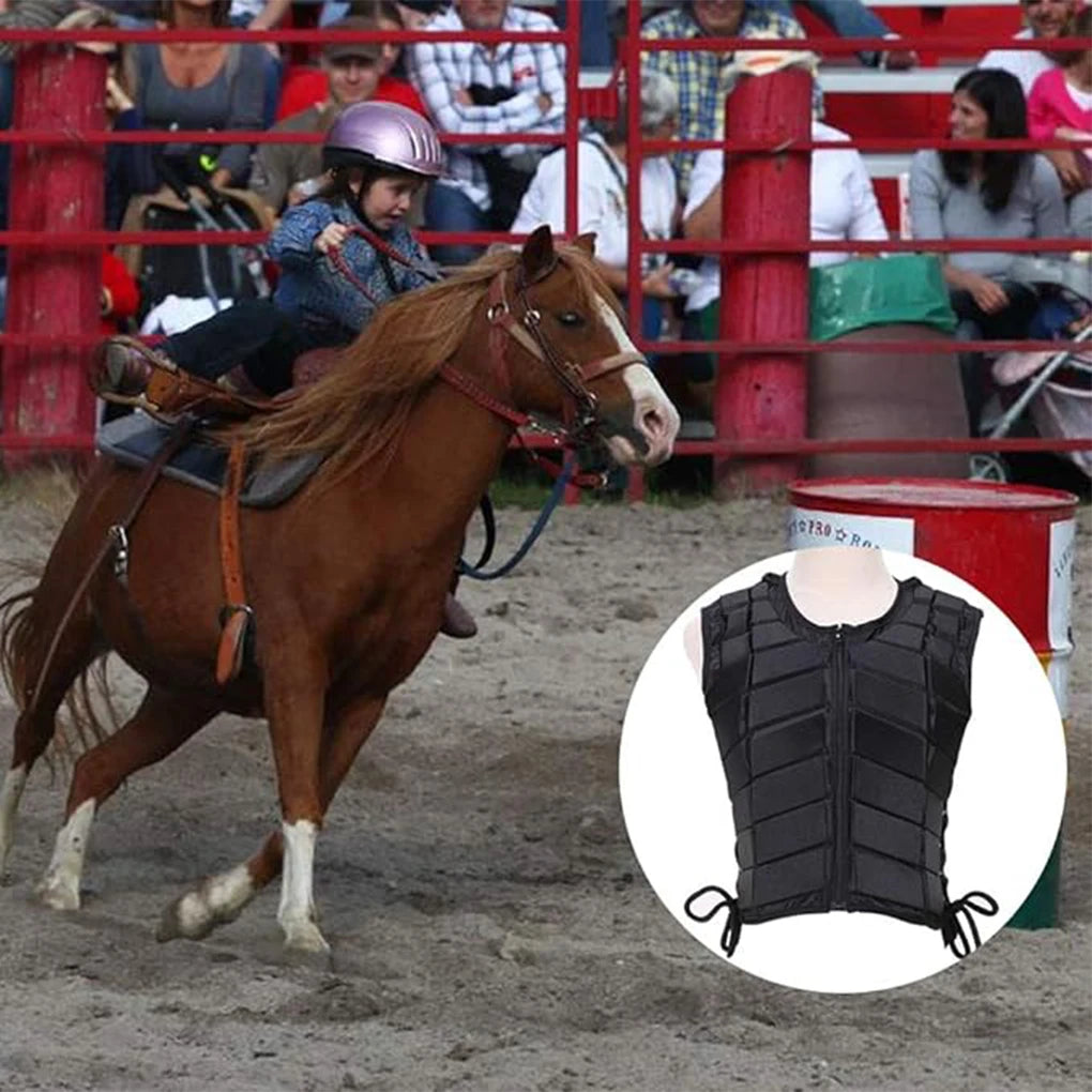 Title (SEO, ≤40 chars): Horse Riding Vest Protects Rider Safety