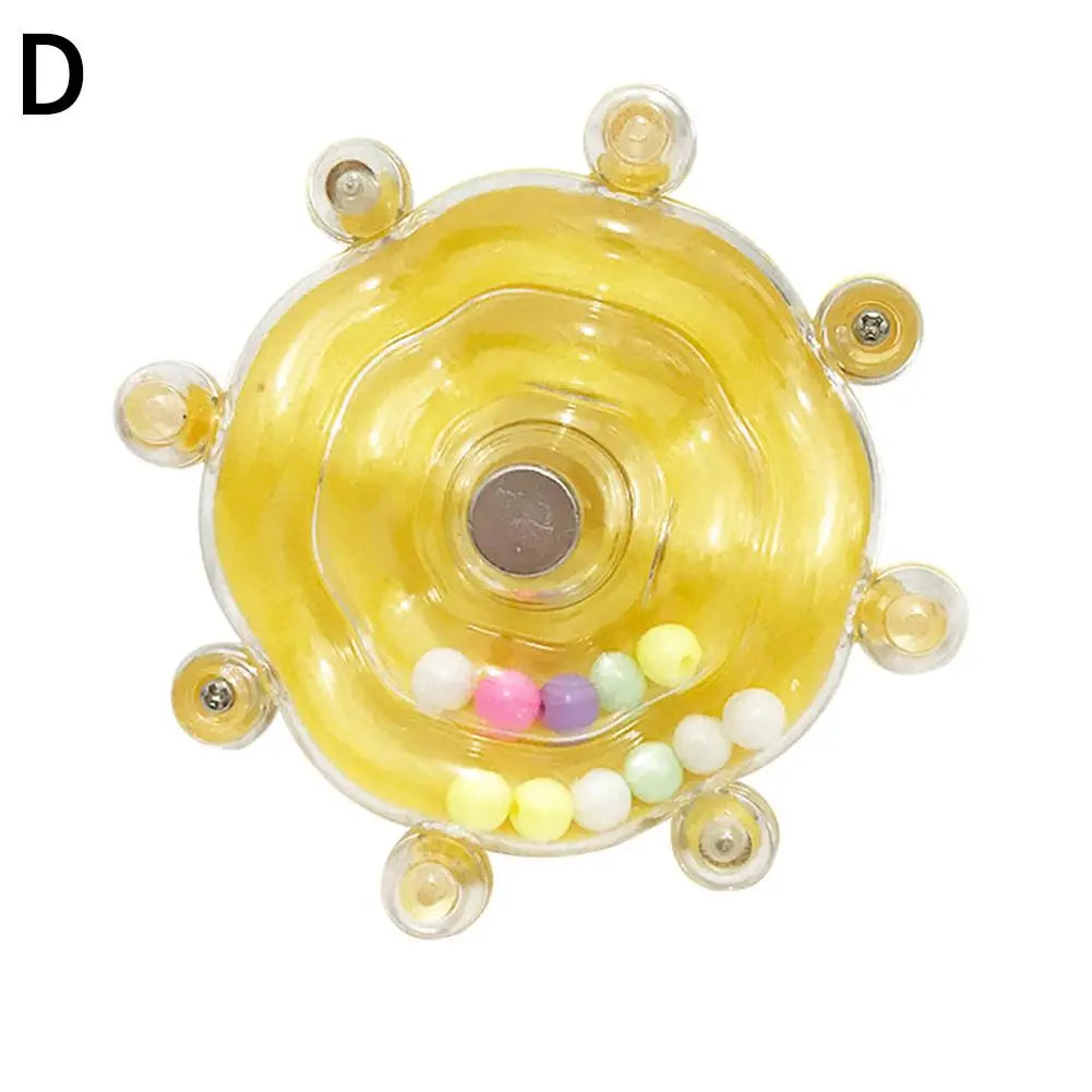 Parrot Toy Interactive Bird Cage Toy for Parrots Rotating Treat Dispenser for Mental Stimulation and Entertainment