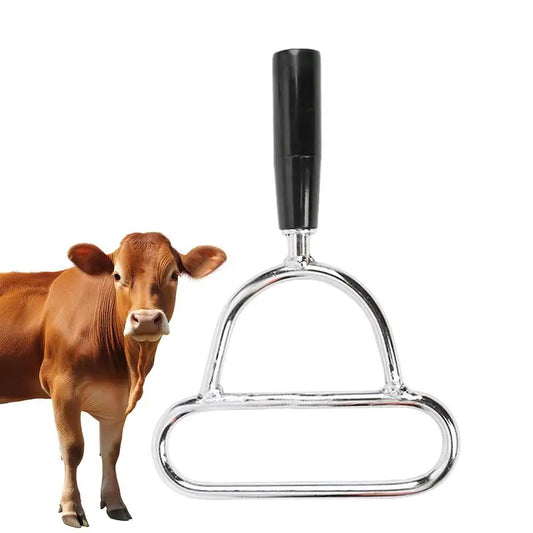 Cattle Mouth Opener Metal Mouth Gag Opener Anti-Slip Ergonomic Handle Lightweight Stable Tool for Sheep Cow Outdoor Livestock