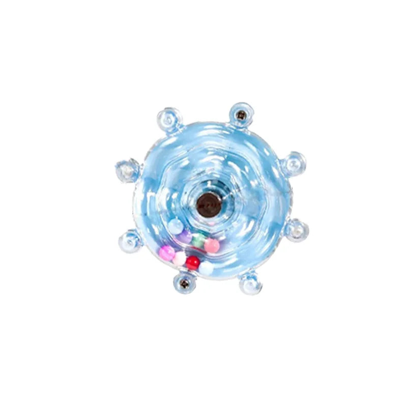 Parrot Wheel Interactive Turntable Toy For Birds Hang Toy With Sounding Ball Play Stand Cage Accessory Pet Supplies