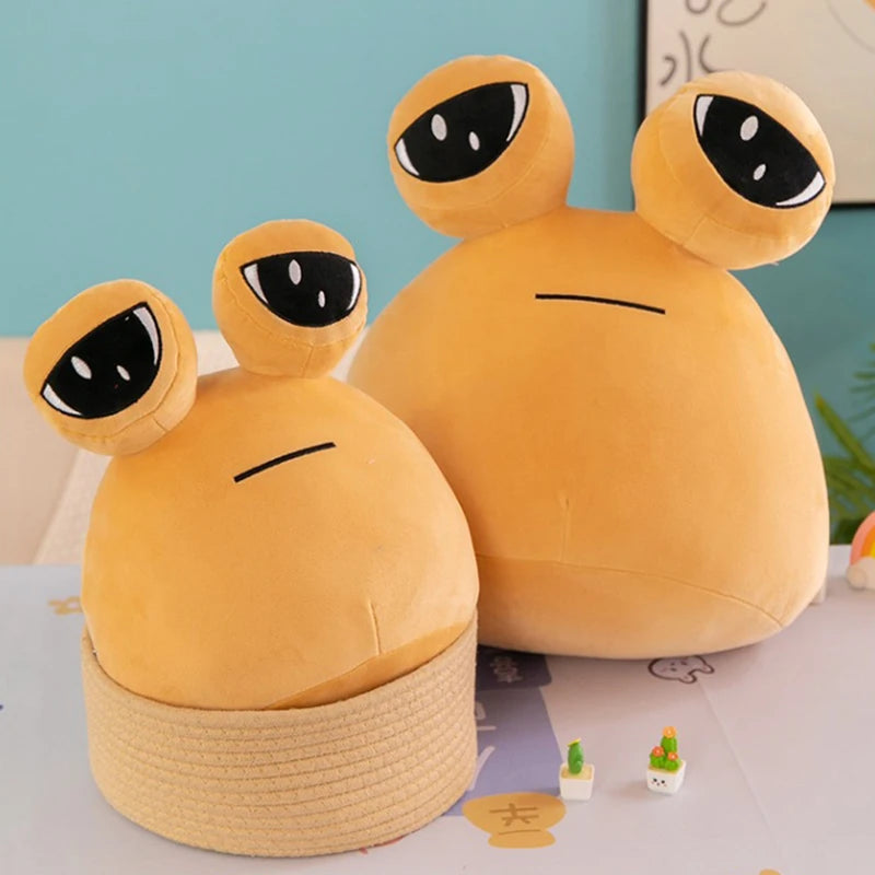 Pou Plush Toy My Pet Alien Furdiburb Emotion Alien Stuffed Animal Sofa Pillow 10 To 40 Cm Gift For Girls
