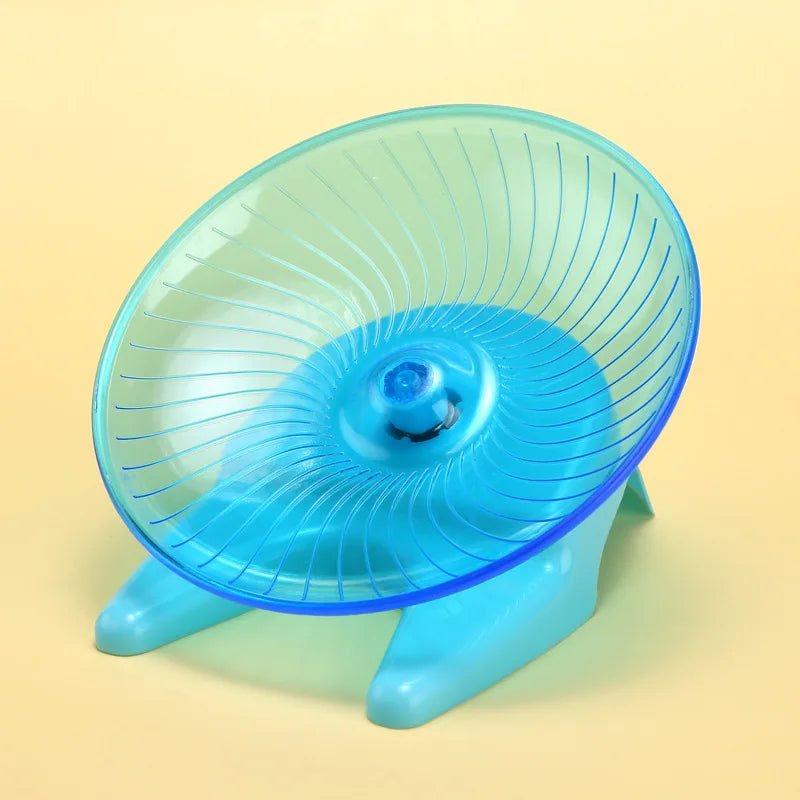 Silent Flying Saucer Hamster Wheel Easy Clean Anti Slip Exercise Running Wheel Spine Friendly For Dwarf Hamsters Gerbils Mice