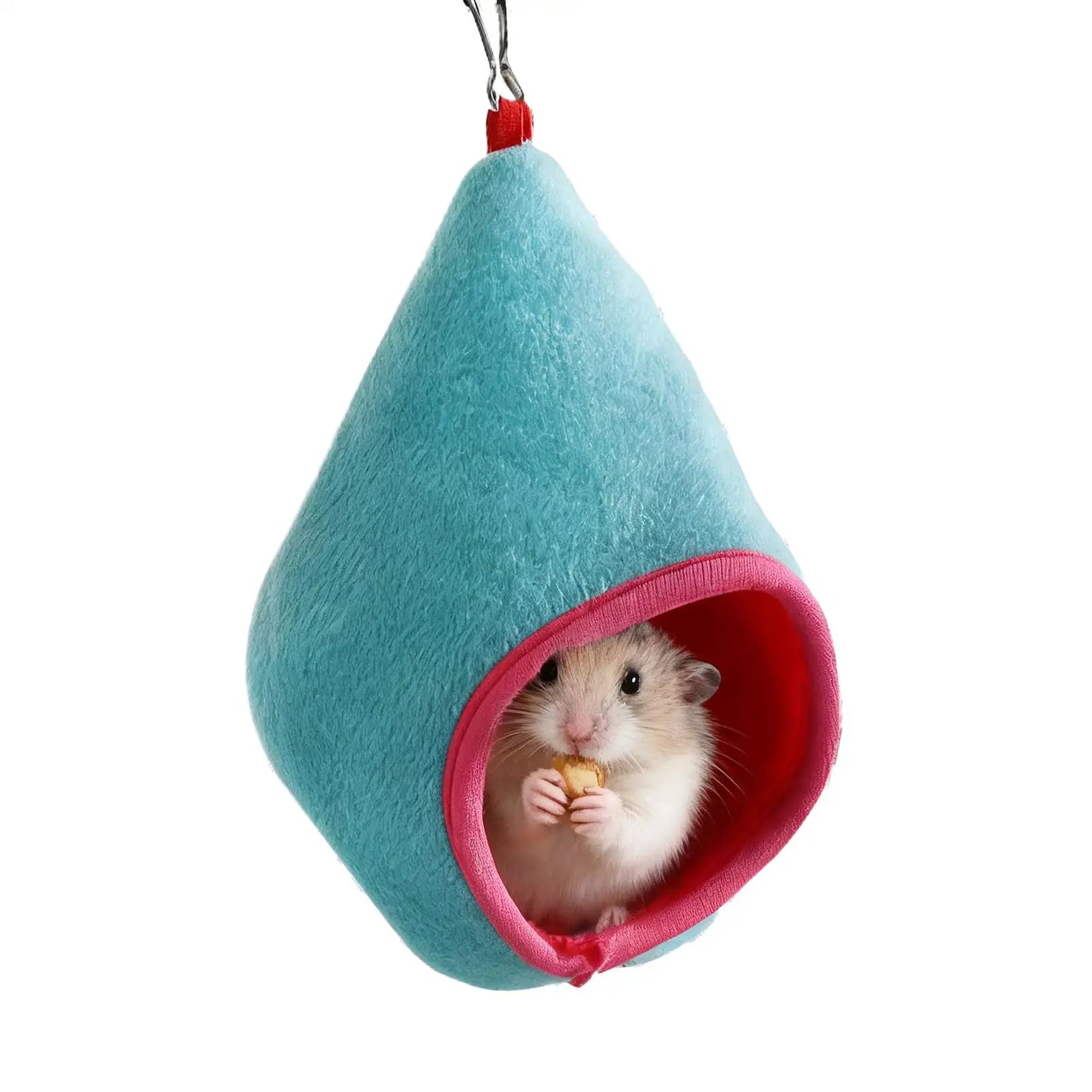 Hamster suspension nest for Cage Hangable Hedgehog Shelter Small Pet Hammock for Enrichment Relaxing Sleeping