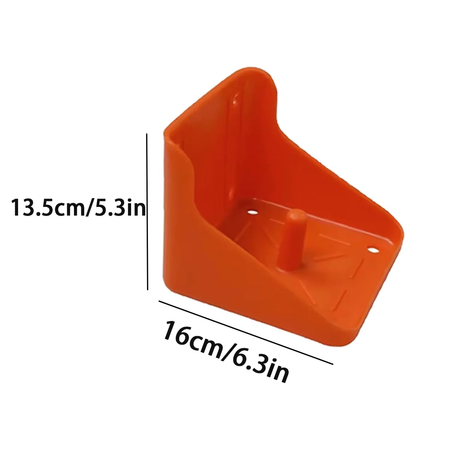 Wall-Mounted Cattle Sheep Licking Brick Box Salt Bricks Mineral Block Feeder Livestock Feeding Rack Plastic Feeding Box