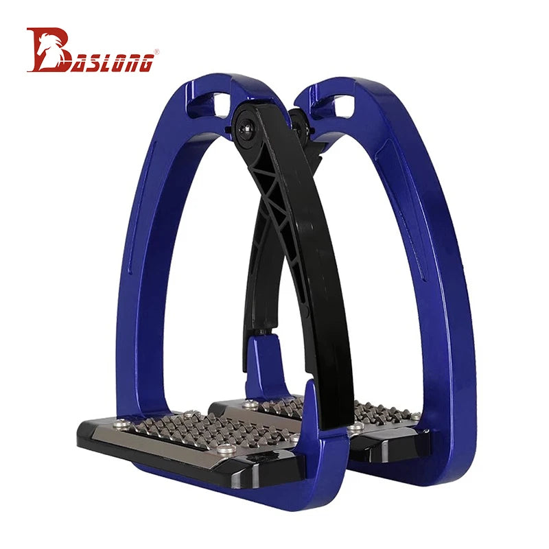 Baslong Equestrian Sports Horse Stirrups Equestrian Equipment Adult Stirrups Children's Professional Stirrups Safety Stirrups Rider Equipment
