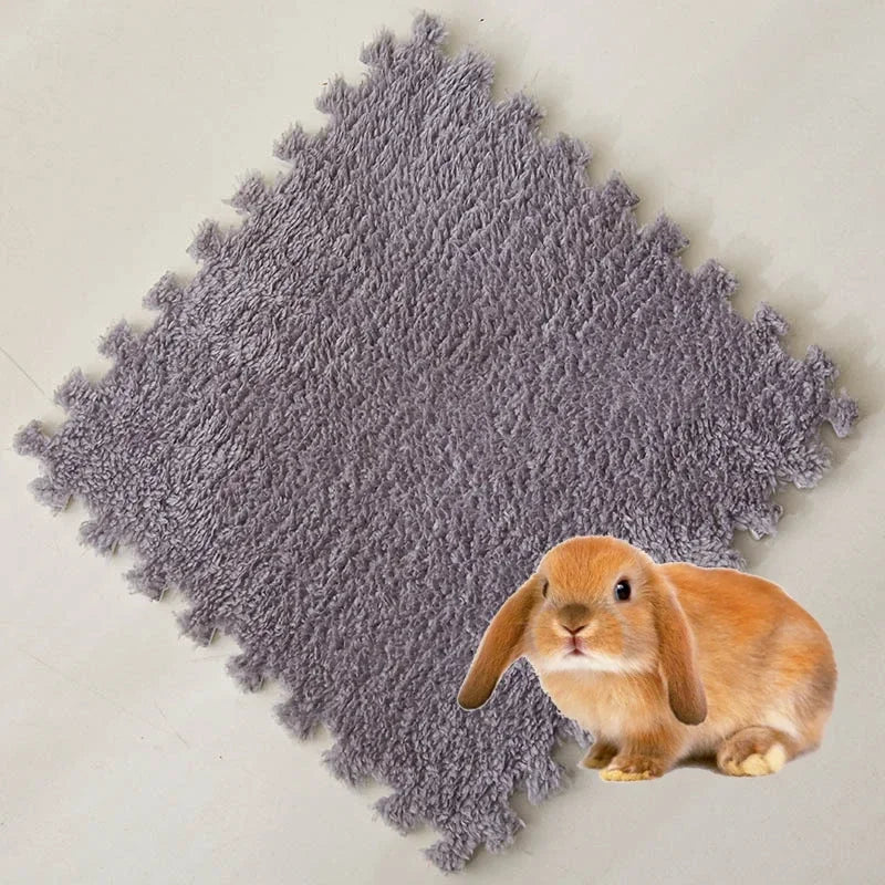4/10Pcs Rabbit Guinea Pig Cage Liner Small Pet Items Waterproof Anti Slip Bedding Mat Highly Absorbent Pee Pad For Pet SleepMat