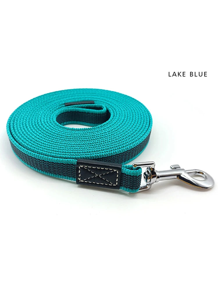 Small Big Dog Leash 1M 2M 3M 5M Non Silp Pet Rope 5 Meters Rubber Long Leashes 7M 10M  Durable Straps Outdoor Training  Supply