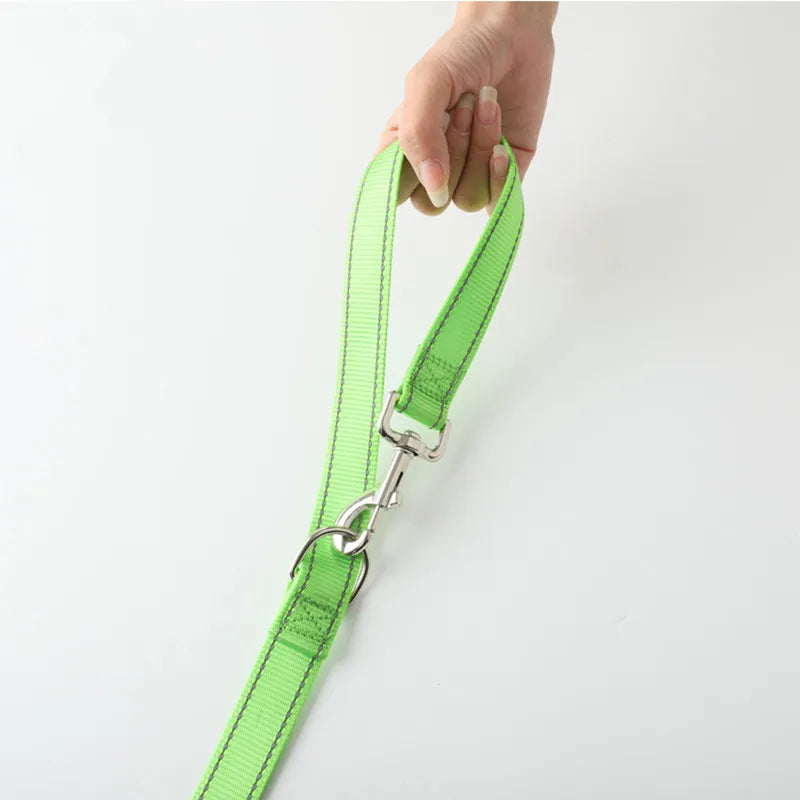 PawGuard Reflective Double Dog Leash Kit - Quick Release Dual Lead For Safe Two Dog Walks At Night