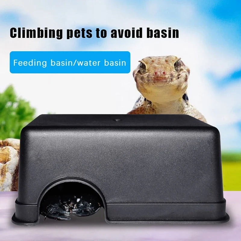 Reptile Hiding Cave Turtle Lizard Snake Hide Rest Cave Reptiles Toys Basking Hide Habitat Aquarium Landscaping Terrarium Decor