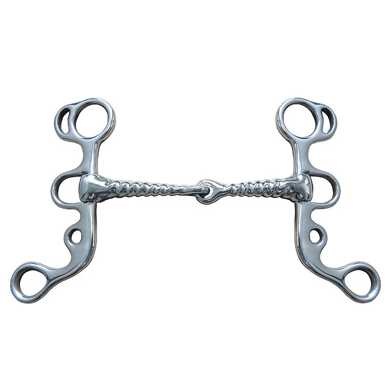 Title (SEO, ≤40 chars): Horse Bit Snaffle Gag for Training