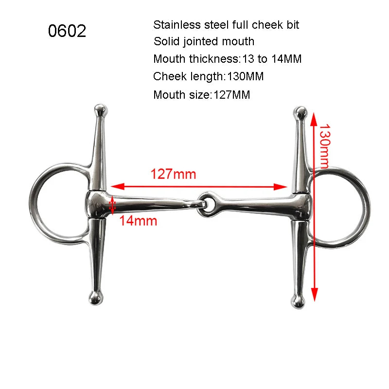 Title (SEO, ≤40 chars): Horse Bit Snaffle Gag for Training
