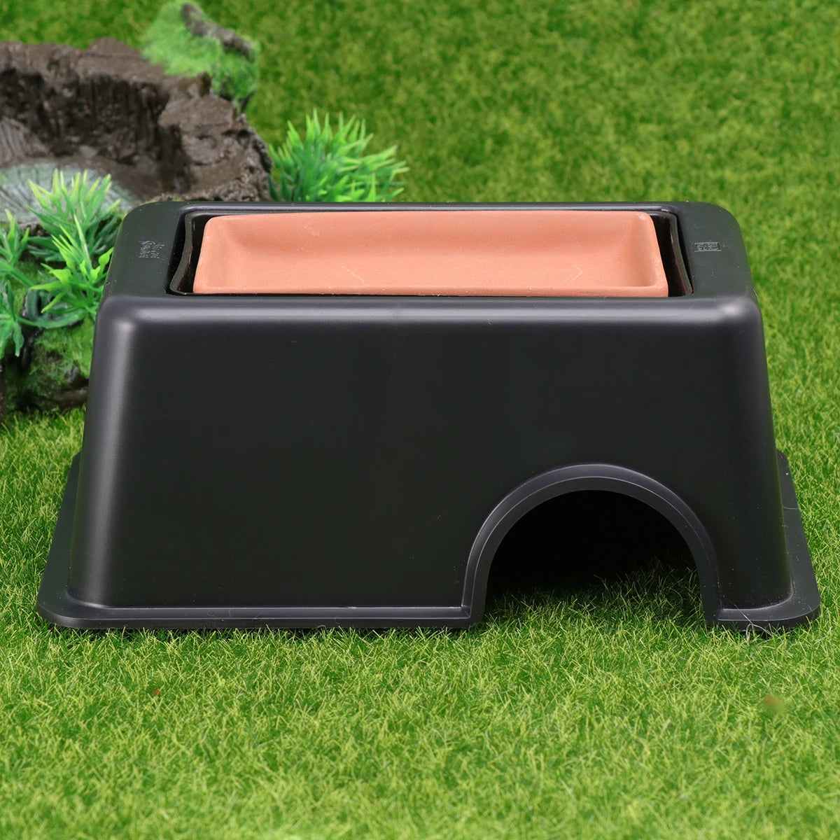 Reptile Hide Rest Cave Reptile Accessories Animal Rest Nest Rest Hide Pet Supplies Habitat Humidifying for Reptile Pets Toys