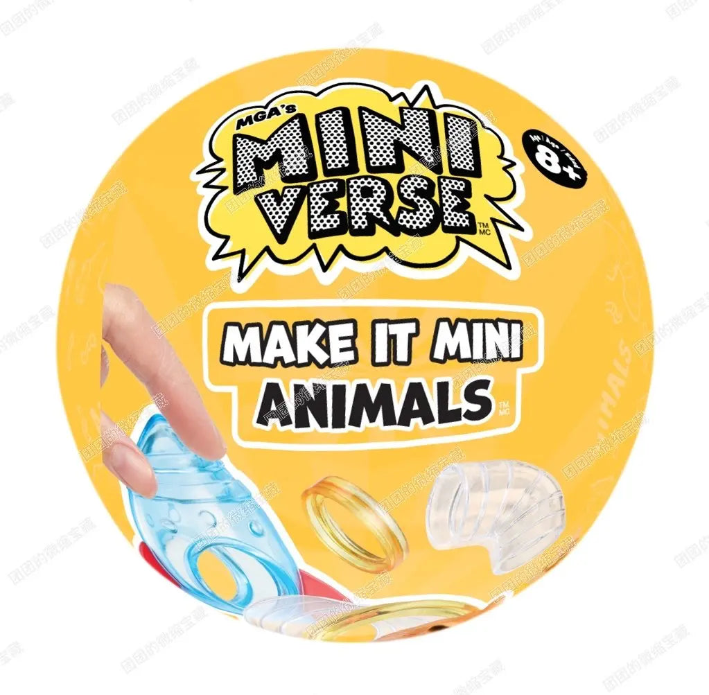 New Genuine Miniverse Animal 2nd Generation Blind Ball Mini Verse Animal Series Diy Mini Pet House Pet Ball Mystery Box Gift Toy