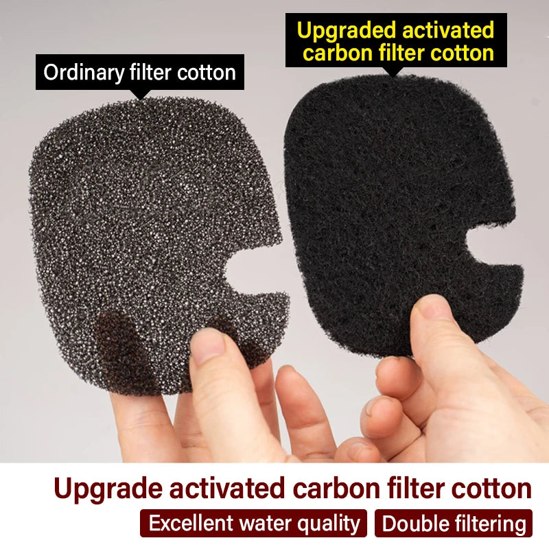 Automatic Water Dispenser Reptile Pet Water Filter Drinking Feeder Fountain for Amphibians Insects Lizards Turtles Frogs