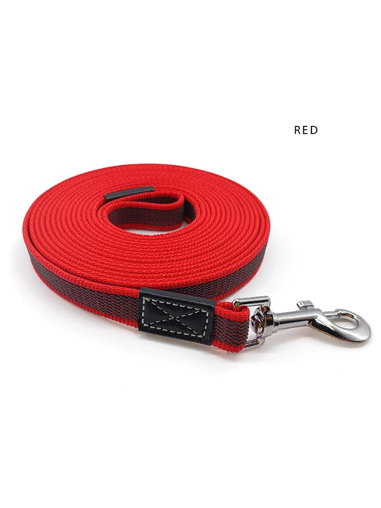 Small Big Dog Leash 1M 2M 3M 5M Non Silp Pet Rope 5 Meters Rubber Long Leashes 7M 10M  Durable Straps Outdoor Training  Supply