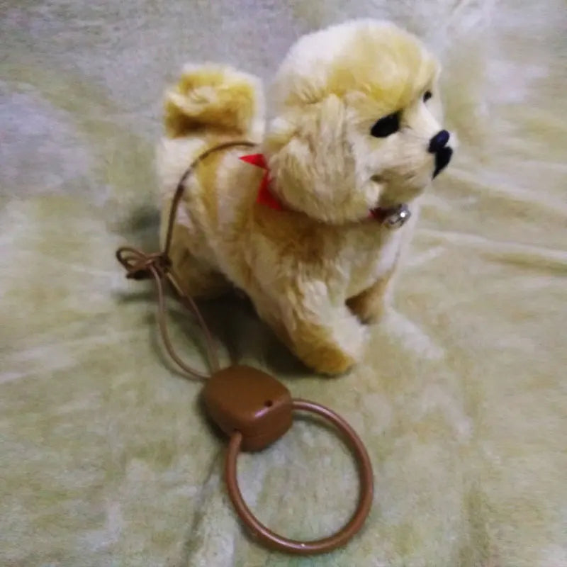 Electronic Cat Robot Dog Toy Electronic Plush Animal Pet Toy Singing Songs Walk Mew Leash Kitten Toys For Children Birthday Gift