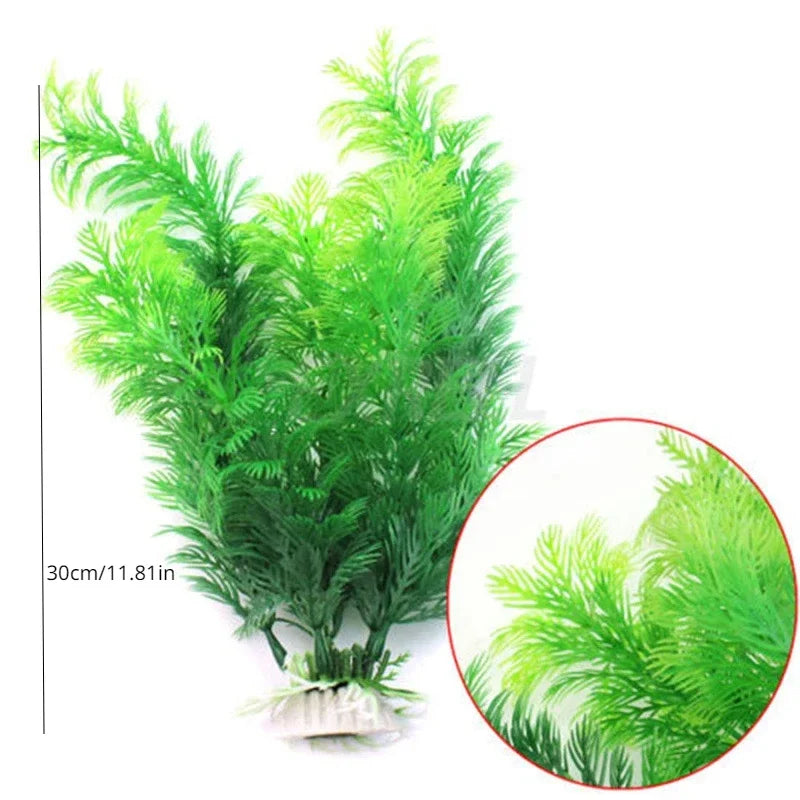 AquaGlow Artificial Aquatic Plant Decoration For Aquariums