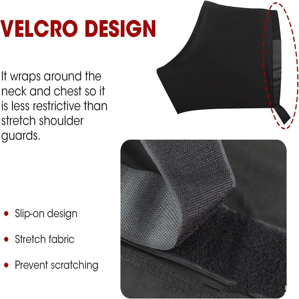 High Elastic Horse Chest Protectors Equestrian Supplies Anti-Friction Bibs Horse Shoulder Pads Comfortable Horse Vest for Equine