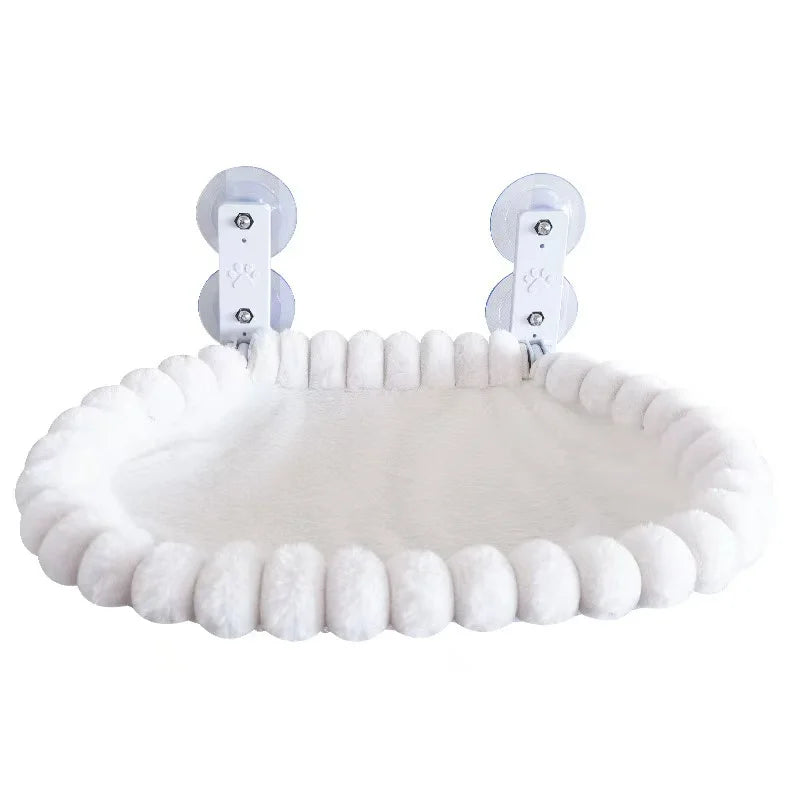 Large Wide Cat Window Bed Suction Cup Hanging Hammock for Cats Sunbathing Balcony Indoor Cat Furniture Pet Supplies