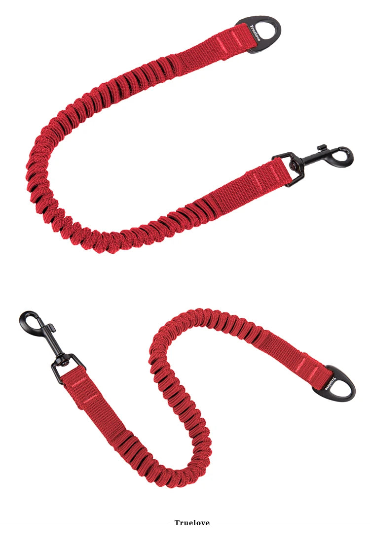 Truelove Pet Dog Leash Stretchable Elastic Buffer Nylon Seat Belt Can be Used with Chest Strap For All Varieties Pet TLL29712
