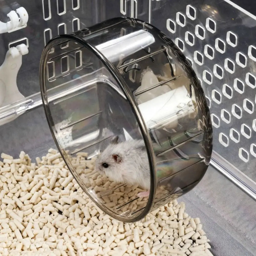13cm Hamster Running Wheel Plastic Silent Rat Roller Treadmill Round Hamster Exercise Wheel For Guinea Pig Hamster