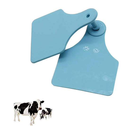 5Sets Animal identification Ear Tag No Word Calf Ear Tag Apply To Pig Cattle Sheep Farm Animal Identification Card