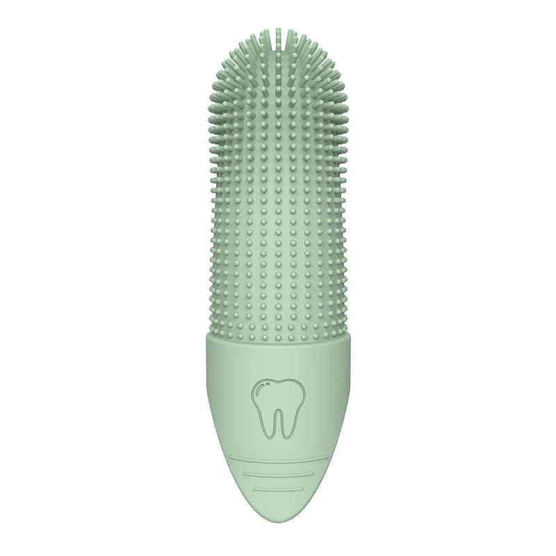 Title (SEO, ≤40 chars): Dog Toothbrush 360° Gentle Cleaning