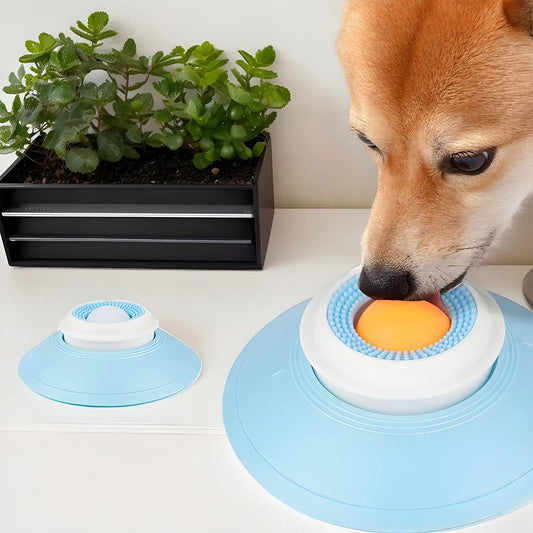 Interactive Dog Toy Slow Feeder Food Dispenser for Puppy Training and Enrichment