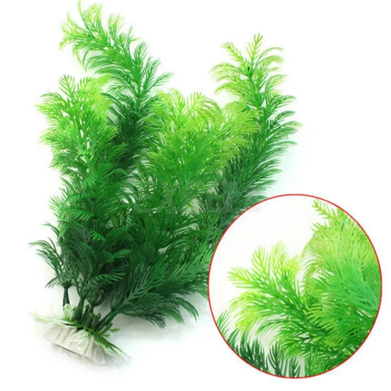 AquaGlow Artificial Aquatic Plant Decoration For Aquariums
