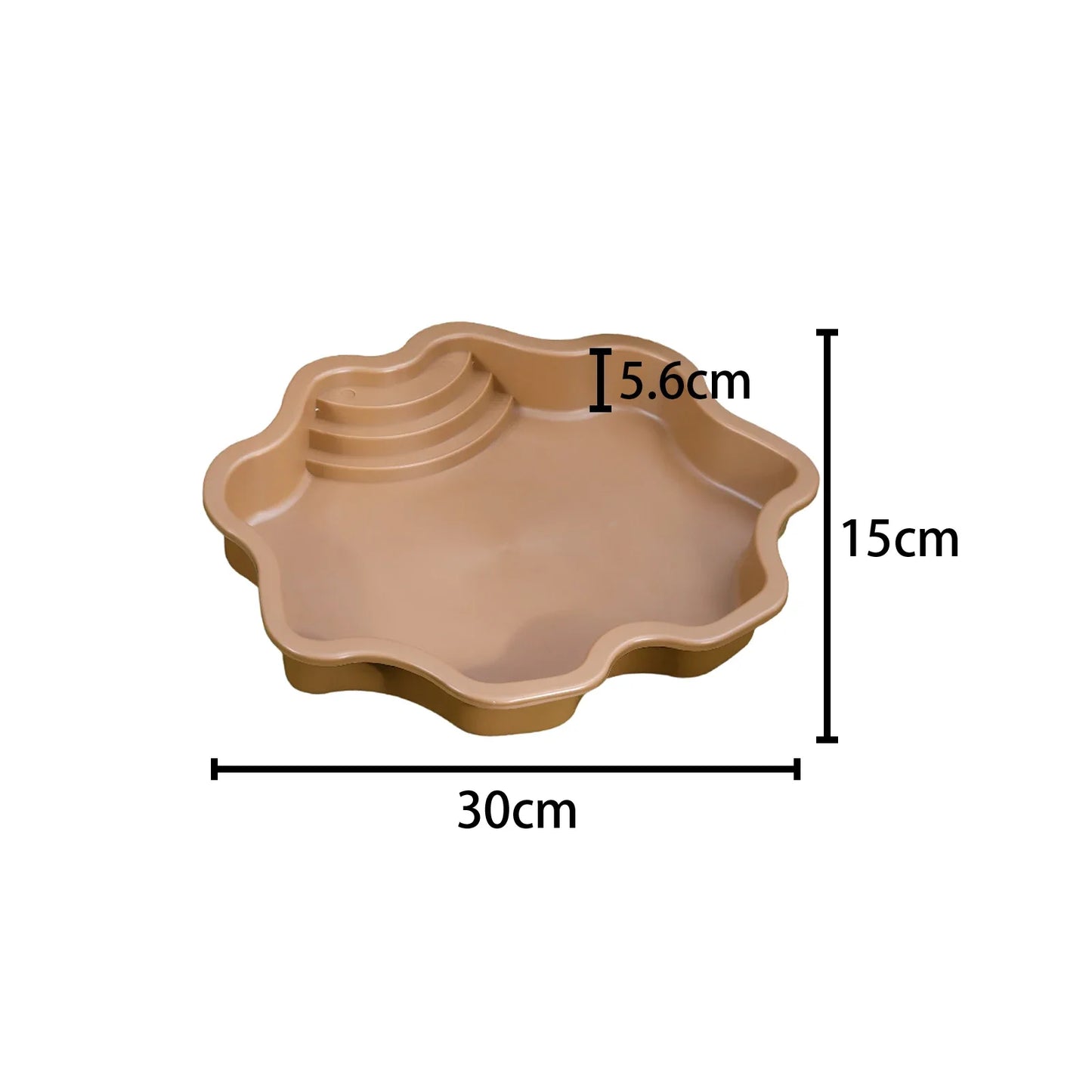 Reptile Bathing Pool with Ramp