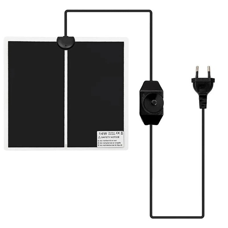 5-45W Terrarium Reptiles Heat Mat Climbing Pet Heating Warm Pads Adjustable Temperature Controller Mats Reptiles Supplies